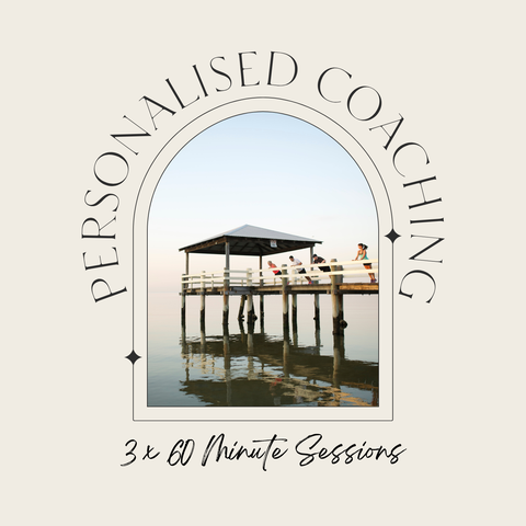 One on One Coaching Consultations Package  - 3 x 60 Minutes